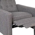 Pushback Recliner with Button Tufted Back