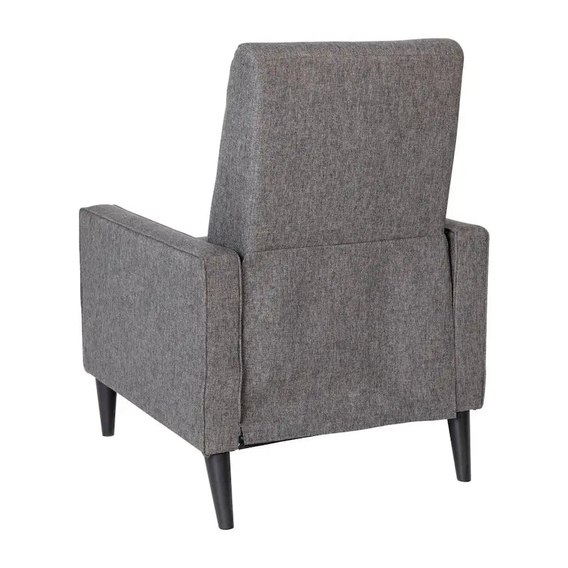 Pushback Recliner with Button Tufted Back