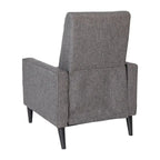 Pushback Recliner with Button Tufted Back