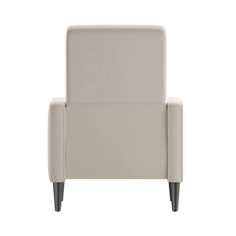 Pushback Recliner with Button Tufted Back