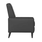 Pushback Recliner with Button Tufted Back