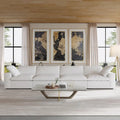 4-Seater Modular Sectional Couches for Living Room, Modern Modular Convertible Sofa Couch