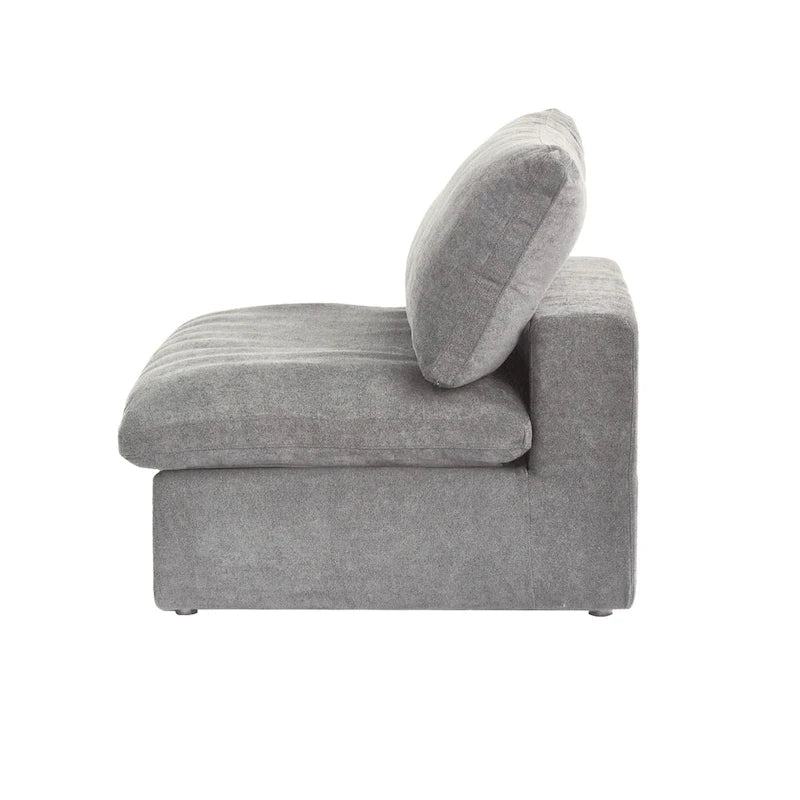 4-Seater Modular Sectional Couches for Living Room, Modern Modular Convertible Sofa Couch