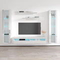 Fly AB2 35TV Wall Mounted Floating Modern Entertainment Center