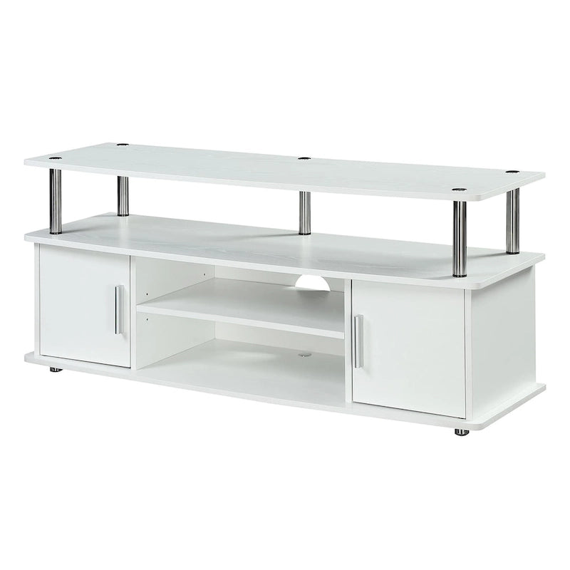 Convenience Concepts Designs2Go Monterey 55 inch TV Stand with Cabinets and Shelves