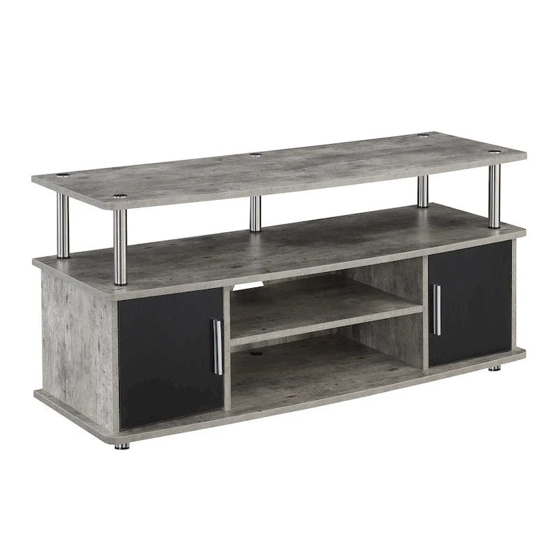 Convenience Concepts Designs2Go Monterey 55 inch TV Stand with Cabinets and Shelves