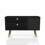 Mid-century Modern Liberty 2-shelf TV Stand