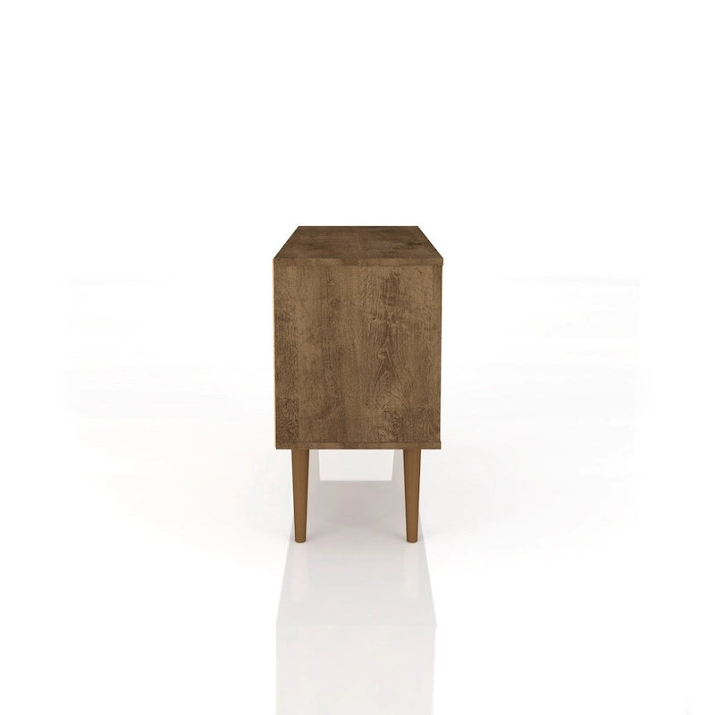 Mid-century Modern Liberty 2-shelf TV Stand