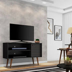 Mid-century Modern Liberty 2-shelf TV Stand