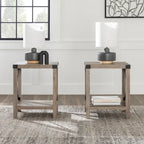 Middlebrook Kujawa 18-inch X-side Accent Table (Set of 2)