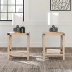 Middlebrook Kujawa 18-inch X-side Accent Table (Set of 2)