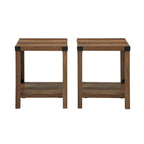 Middlebrook Kujawa 18-inch X-side Accent Table (Set of 2)