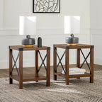 Middlebrook Kujawa 18-inch X-side Accent Table (Set of 2)