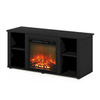 Furinno Jensen TV Stand with Fireplace