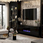 Electric Fireplace TV Stand Entertainment Center Remote Control