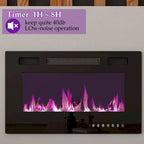 Electric Fireplace TV Stand Entertainment Center Remote Control