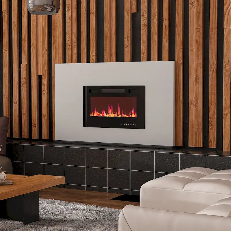 Electric Fireplace TV Stand Entertainment Center Remote Control