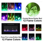 Electric Fireplace TV Stand Entertainment Center Remote Control