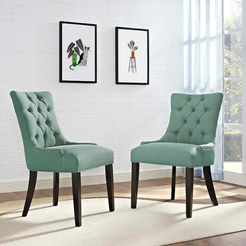 Modway Regent Fabric Dining Chair (Set of 2)