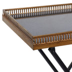 Metal Accent Table - Gold - Roche River Decor - 14W x 21L x 25H