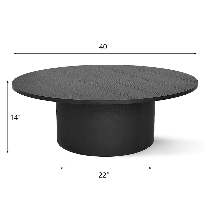 Pedestal 40 Coffee Table