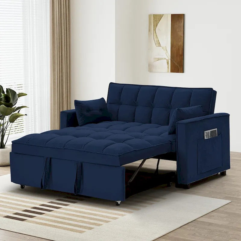 Ouyessir 3 in 1 Multi-Functional Convertible Sleeper Sofa Bed