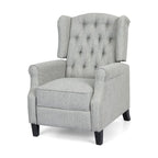 Wellscross Contemporary Tufted Fabric Push Back Recliner by Christopher Knight Home
