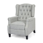 Wellscross Contemporary Tufted Fabric Push Back Recliner by Christopher Knight Home