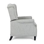 Wellscross Contemporary Tufted Fabric Push Back Recliner by Christopher Knight Home
