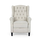 Wellscross Contemporary Tufted Fabric Push Back Recliner by Christopher Knight Home
