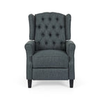 Wellscross Contemporary Tufted Fabric Push Back Recliner by Christopher Knight Home