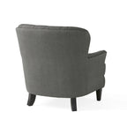 Tafton Tufted Club Chair with Ottoman by Christopher Knight Home