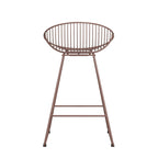 CosmoLiving by Cosmopolitan Ellis 24 Metal Counter Height Bar Stool