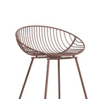 CosmoLiving by Cosmopolitan Ellis 24 Metal Counter Height Bar Stool