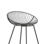 CosmoLiving by Cosmopolitan Ellis 24 Metal Counter Height Bar Stool