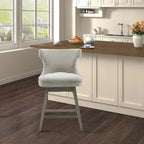 Madison Park Janet 360 degree Swivel Counter Stool