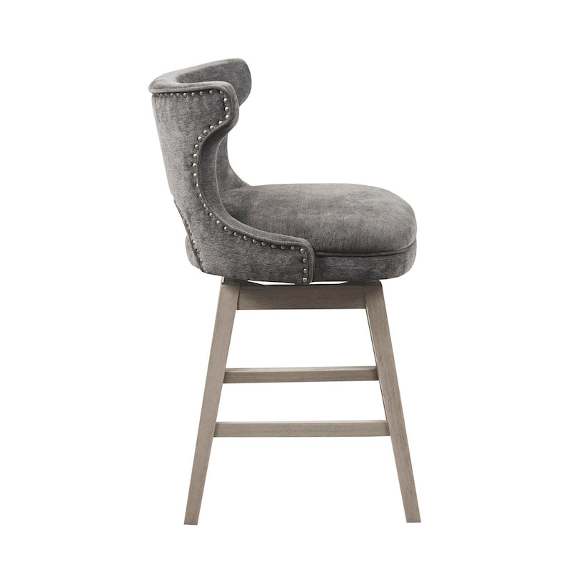 Madison Park Janet 360 degree Swivel Counter Stool