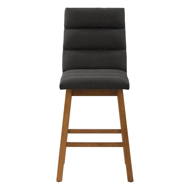 Lilibet Upholstered Counter Height Bar Stools, Set of 2