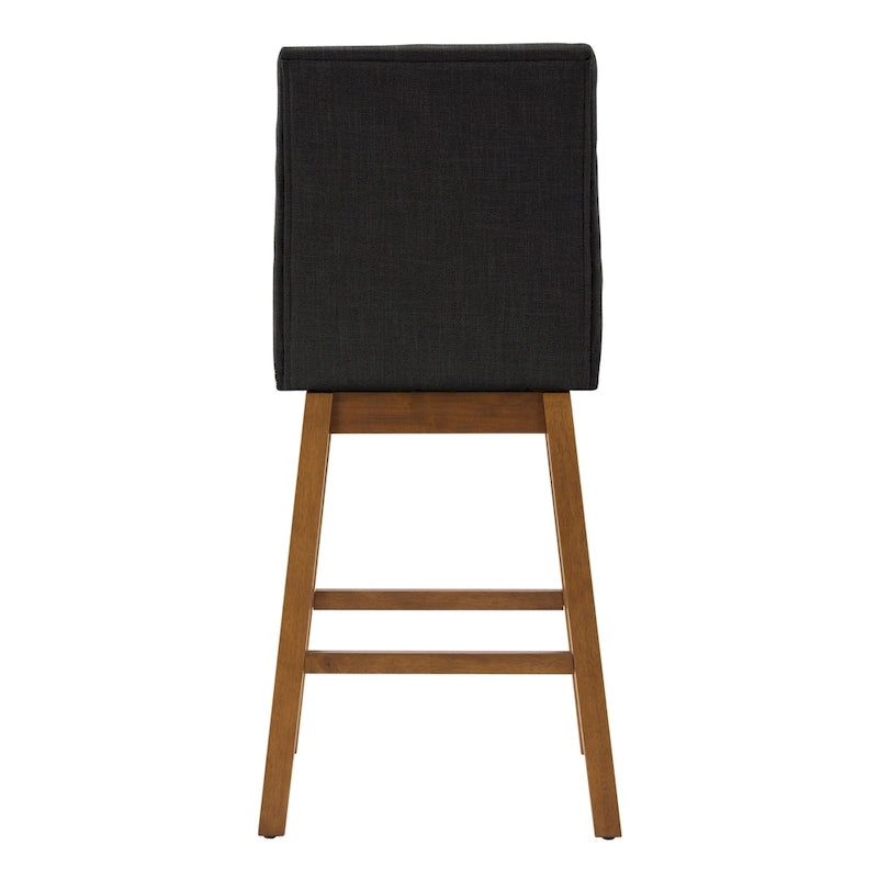 Lilibet Upholstered Counter Height Bar Stools, Set of 2