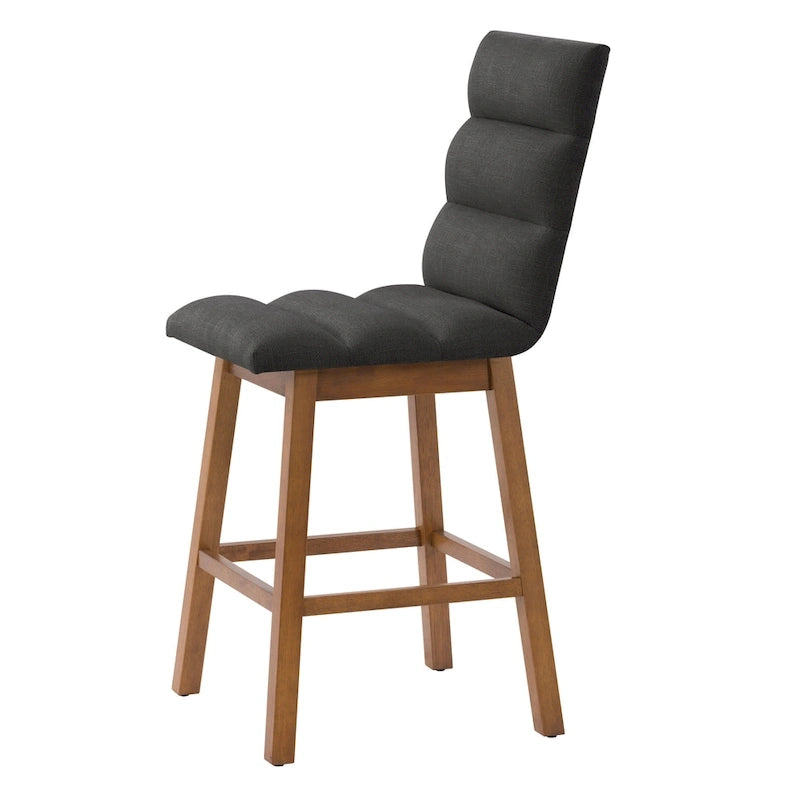 Lilibet Upholstered Counter Height Bar Stools, Set of 2
