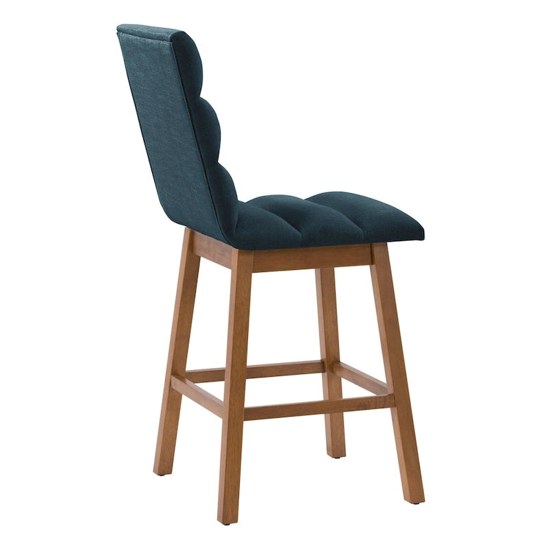 Lilibet Upholstered Counter Height Bar Stools, Set of 2