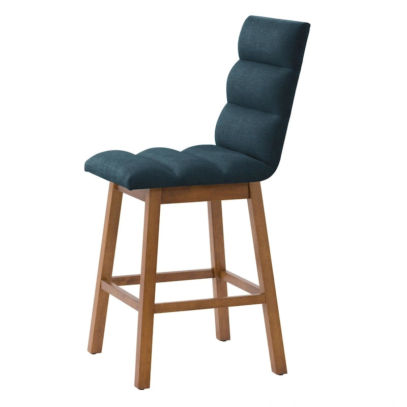 Lilibet Upholstered Counter Height Bar Stools, Set of 2