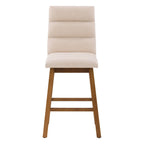 Lilibet Upholstered Counter Height Bar Stools, Set of 2