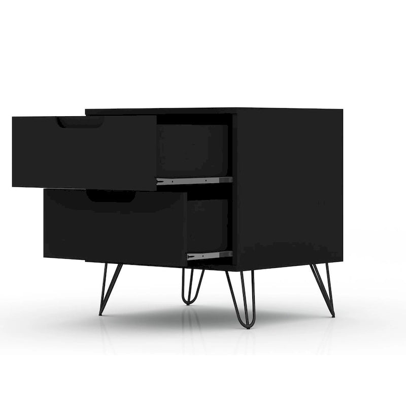 Bandene Mid Century Modern Dresser and Nightstand Set