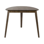 Space Savers Satin Walnut Triangle Table