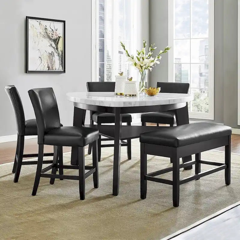 Steve Silver Concordia Counter Height Bench with Storage