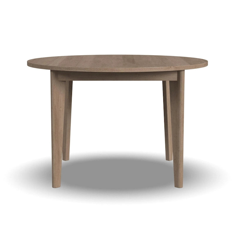 Brentwood Brown Wood Round Dining Table - N/A