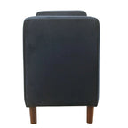 Carson Carrington Hamn Velvet Storage Bench - Dark Navy