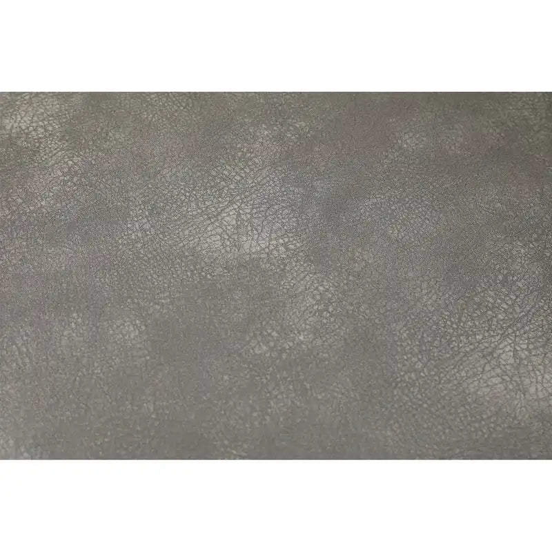 Brooks Accent Chair in Faux Leather with Stitch and Black Legs