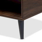 Mid-Century Modern Brown Coffee Table by Baxton Studio